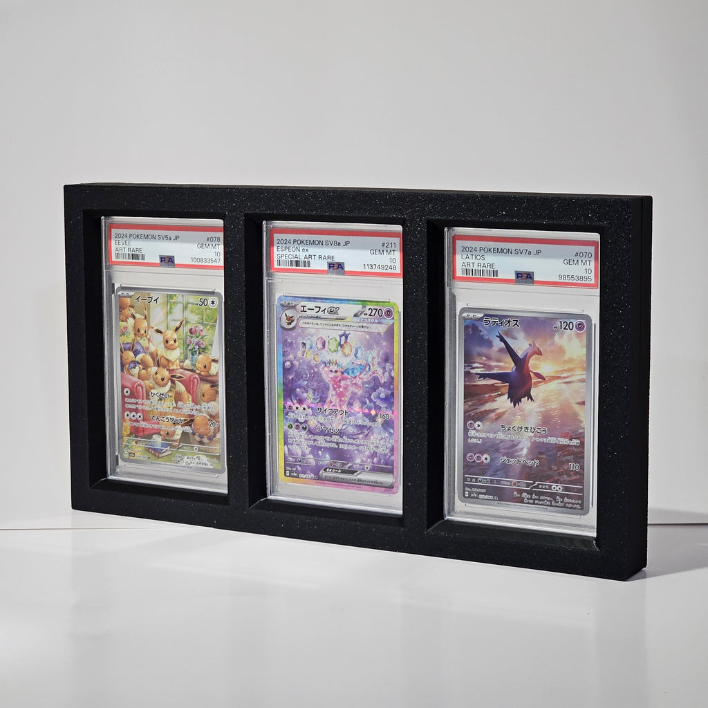 PSA Slab 3 Card Display – Magnetic Two-Piece Frame for Pokémon & TCG Cards