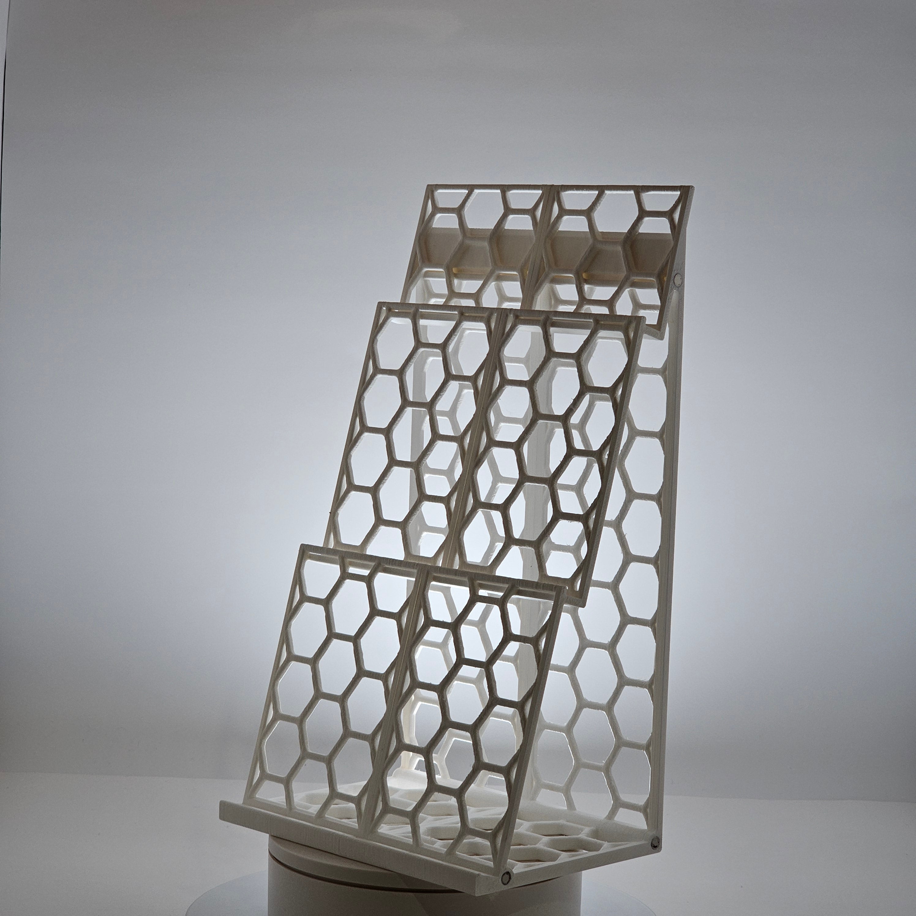 3-Tier XL Graded Card Display Tower Stand w/ Magnetic Expansion (2-Pack)