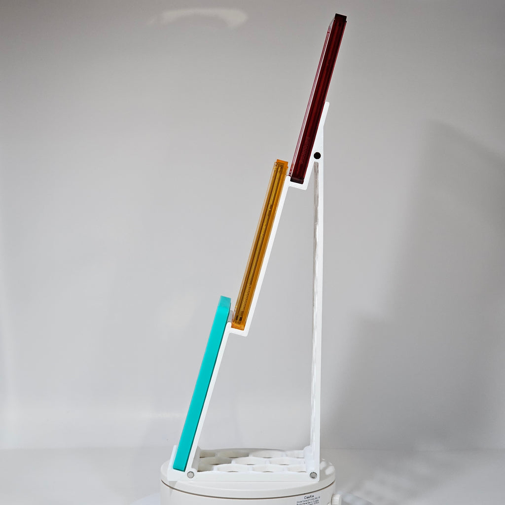 3-Tier XL Graded Card Display Tower Stand w/ Magnetic Expansion (2-Pack)