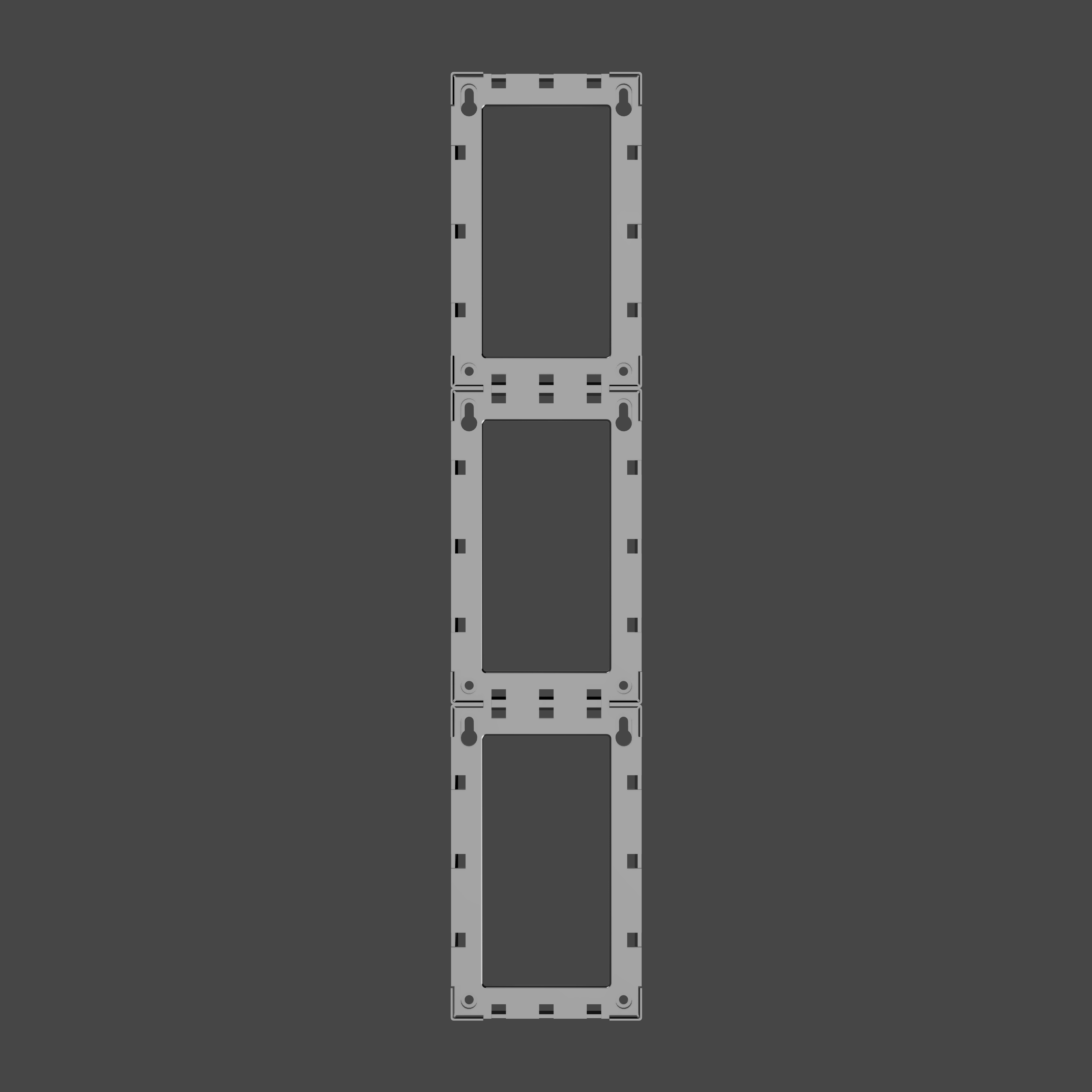 The GRID - Modular Wall Mount Display System