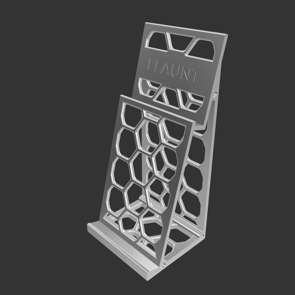 2-Tier XL Graded Card Display Tower Stand w/ Magnetic Expansion (2-Pack)